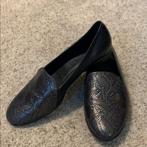Ecco Touch 2.0 Snakeskin Ballerina Flats NWT